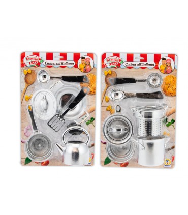 SET PENTOLE CON ACCESSORI GRANDE CHEF TEOREMA GIOCHI