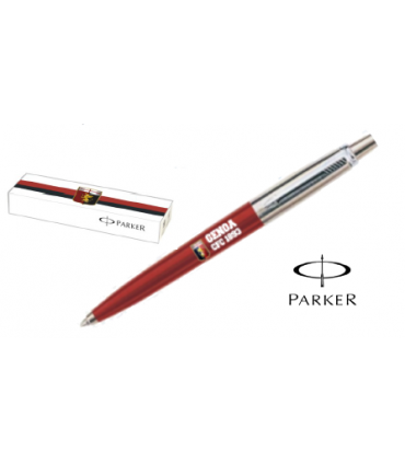 Penna Parker Jotter in Metallo F.C. Genoa con astuccio regalo colore Bianco
