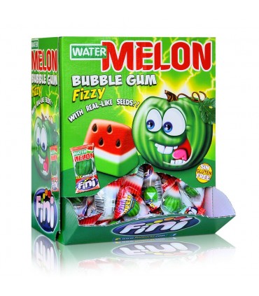 ESPOSITORE A BOCCA DI LUPO FINI GUM WATER MELON SFUSE CONF. DA 200 PZ.