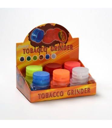 Grinder Coney in Plastica 4 parti Expo da 12 pz. colori assortiti