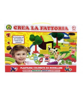PLASTILINA CREA LA FATTORIA MAZZEO GIOCHI