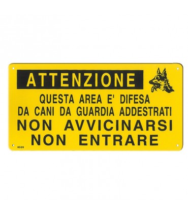 BEST FRIEND TARGA IN METALLO ATTENTI AL CANE CM 25X12,5 FIGURE ASSORTITE COME IN FOTO