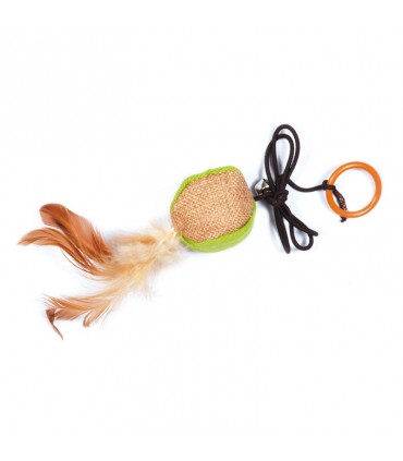 BEST FRIEND GIOCHI PER GATTO ASSORTITI, VERDI, CON ELASTICO ASSORTITO IN DUE MODELLI