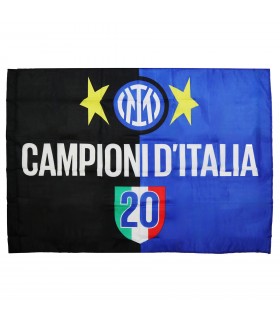 BANDIERA F.C. INTER MISURA 100X140 CM