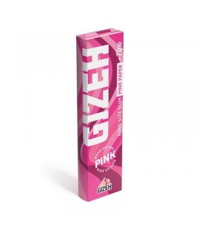 Cartina Gizeh KS Slim PINK + Filtri in Carta con chiusura Magnetica conf. 26 LIBRETTI