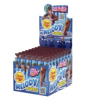CHUPA CHUPS MELODY POPS GUSTO COLA SFUSO CONF. DA 48 PZ.