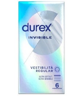 Durex Invisible Regular 6 pz.
