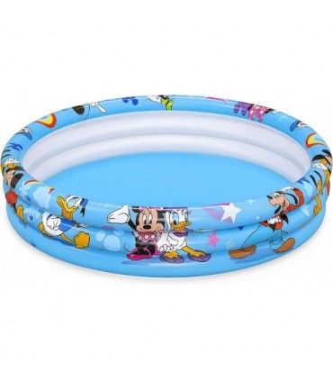 PISCINA  bestway ad ANELLI MICKEY 122X25CM portata 140L CONFEZIONAMENTO IN SCATOLA