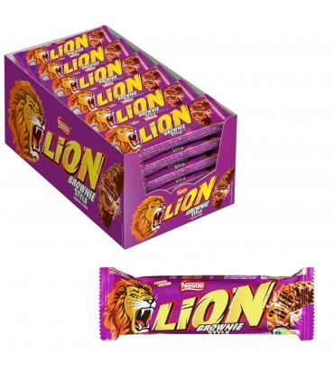 LION BROWNIE STYLE 40G. CONF. 24 PZ.