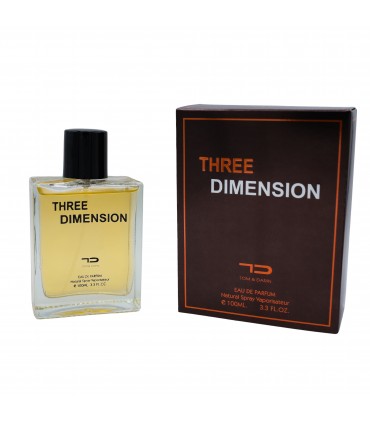 PROFUMO TOM & DARIN EAU DE PARFUM THREE DIMENSION ISPIRATO A TERRE D'HERMES DA 100 ML