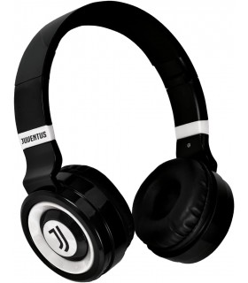 Cuffie Multimediali SENZA FILO Bluetooth CON MICROFONO INTEGRATO F.C. JUVENTUS CONFEZIONATE IN ELEGANTE SCATOLA DA REGALO