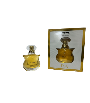 PROFUMO TOM & DARIN D'ORE EAU DE PARFUM ISPIRATO A  J'ADORE DI CHRISTIAN DIOR DA 100 ML IN ELEGANTE SCATOLA DA REGALO