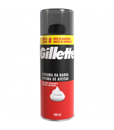 Schiuma Gillette classica  400ml.