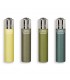 Accendino clipper micro metallic green conf. 48 pz. assortiti in 4 grafiche