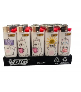 Accendini Bic Mini fantasia CAT WEEK conf. 50 pz. ASSORTITI