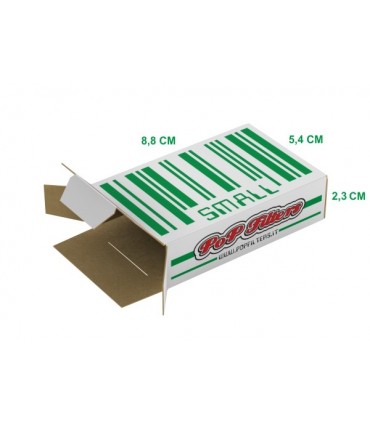 Astucci Pop Filter SMALL    conf. da 250 pz.