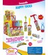 giocattolo a forma di utensile HAPPY TOOLS con caramella 10G. CONF. 24 PZ. assortiti