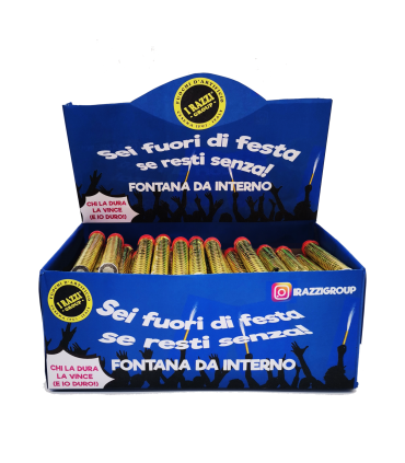 FONTANA USO INTERNO H.12CM CONF. DA 100 PZ.