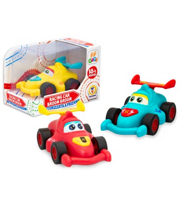 RACING CAR BROOM BROOM TEOREMA GIOCHI CON FUNZIONAMENTO A FRIZIONE +18 MESI