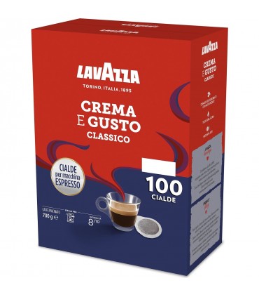 Cialde in Carta Lavazza Espresso Crema e Gusto conf. da 100 cialde