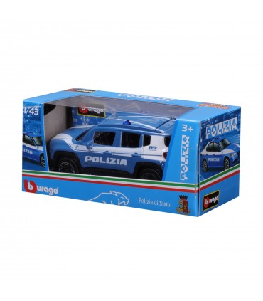 Modellini Auto Polizia Burago Scala 1:43 Expo da 24 pz.