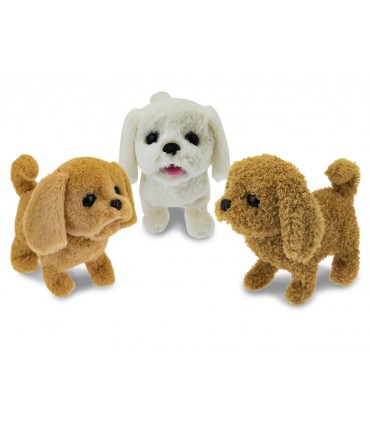 CANE L'ISOLA DEI CUCCIOLI TEOREMA GIOCHI  CAMMINA,SCOdinZOLA ED ABBAIA 25CM DISPONIBILE IN TRE MODELLI COME DA FOTO