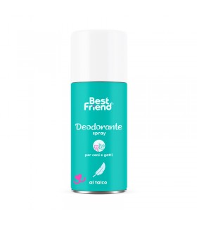 BEST FRIEND DEODORANTE SPRAY AL TALCO PER CANI E GATTI DA 150ML