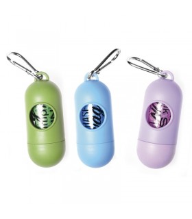 BEST FRIEND DISPENSER CON SACCHETTI DI RICAMBIO CONFETTO DISPONIBILE IN 3 COLORI VERDE, LILLA, BLU 10*4*4.5 CM