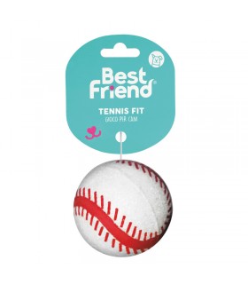 BEST FRIEND GIOCO PER CANI PALLINA DA TENNIS E SPORT DIAMETRO 6.4 CM. DISPONIBILE IN 3 MODELLI COME DA FOTO