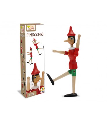 PINOCCHIO IN LEGNO H.30 CM TEOREMA GIOCHI