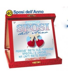 Targa "Sposi"