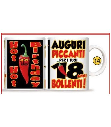Tazza "18 Anni