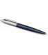 Penna PARKER a Sfera MOD. Jotter royal IN ACCIAIO con fUSTO BLU CONFEZIONATA IN ELEGANTE ASTUCCIO