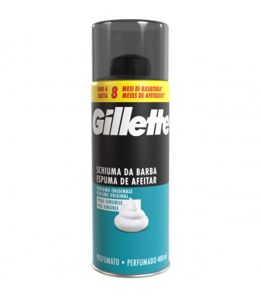 Schiuma Gillette Classic Sensitive 400ML PROTEZIONE CLASSICA