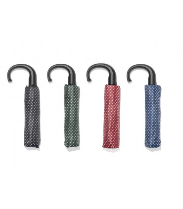 Ombrello Mini IMPUGNATURA IN CURVA apertura Manuale Fantasie assortite COME DA FOTO