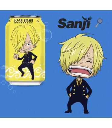 OCEAN BOMB ONE PIECE SANJY Bevanda al  GUSTO FRUTTO TROPICALE LATTINA DA 330ML