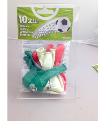 Blister Palloncini Medi Tricolore da 10 pz.