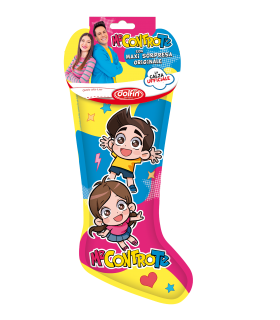 CALZA BEFANA DOLFIN me contro te 190 GR. CON DOLCI E SORPRESA