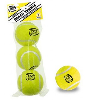 set 3 palline soft beach tennis teorema giochi