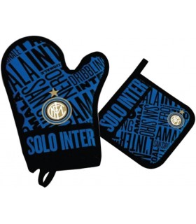 Set Barbecue Inter con Guanto e Presina