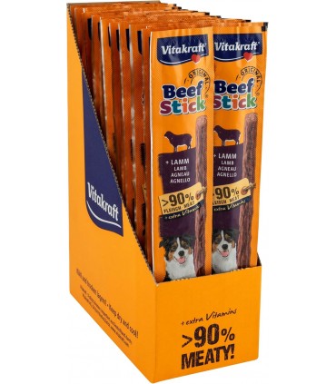 VITAKRAFT BEEF STICK DOG GUSTO AGNELLO GR.12 CONF. 50 PZ.