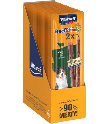 VITAKRAFT BEEF STICK DOG GUSTO SELVAGGINA GR.12 conf. 50 pz.
