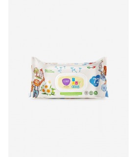 Salviette Umidificate Clendy Baby  72 pz.
