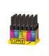 Accendigas Clipper Mini Tube MET GRAD.4  Expo 24 pz. colori assortiti