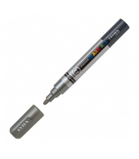 Tratto Marker All Lyra Graduate Punta 2mm colore argento