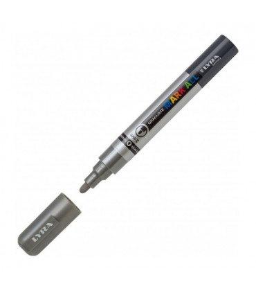 Tratto Marker All Lyra Graduate Punta 2mm colore argento