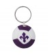 PORTACHIAVI IN SIMILPELLE A FORMA DI PALLONE IMBOTTITO F.C.FIORENTINA