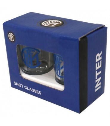 Set Bicchierini Shot in Vetro F.c. Inter