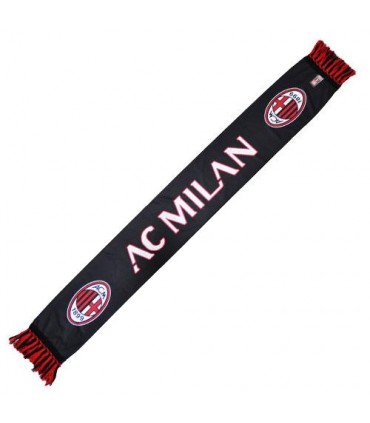 SCIARPA IN POLIESTERE DI RASO A.C. MILAN DISPONIBILE IN 3 MODELLI come da foto