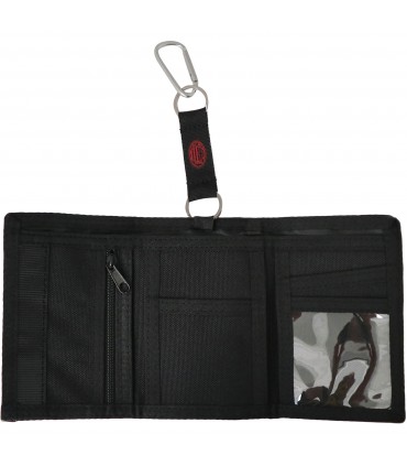 PORTAFOGLIO CON OCCHIELLO PORTACHIAVI a.c. milan